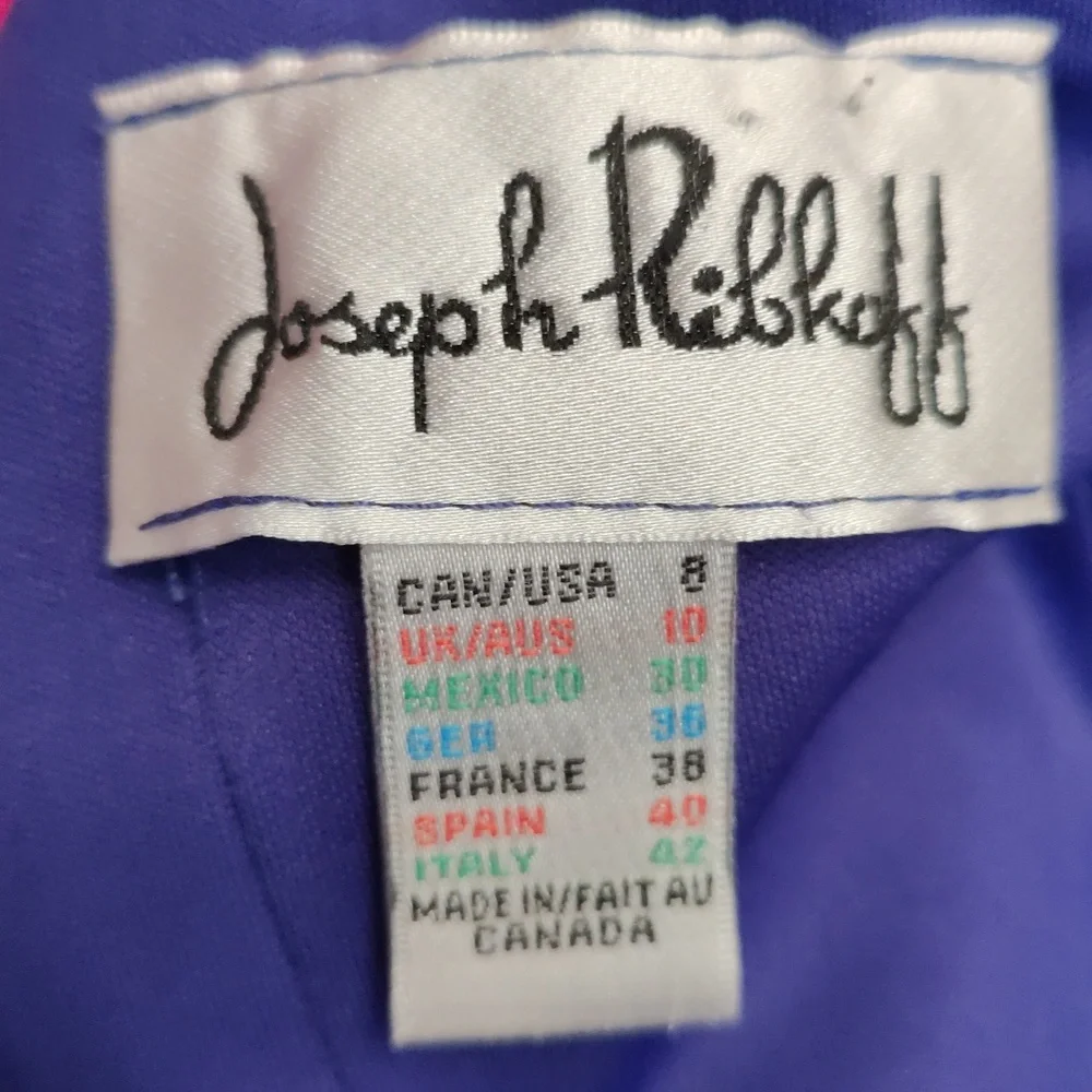 Joseph Ribkoff  Purple Formal - Picture 5 of 6